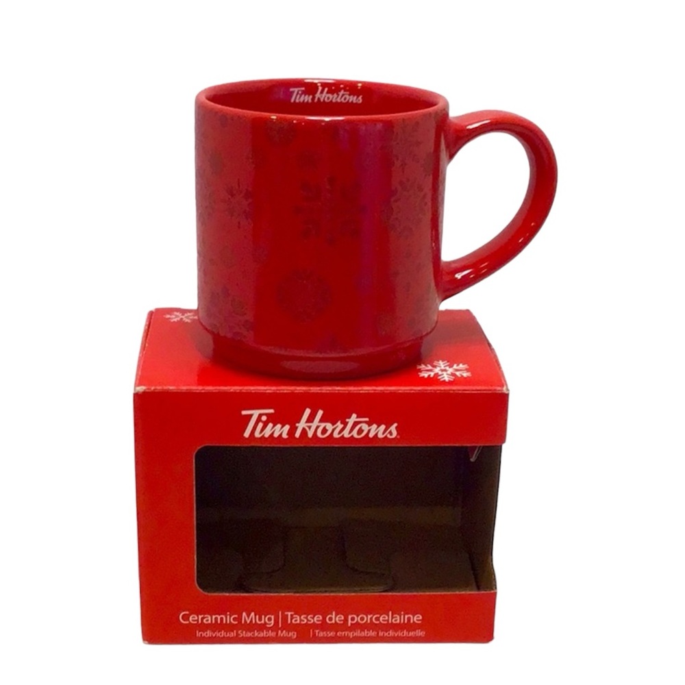 🌺 Tim Hortons Ceramic Mug NWB